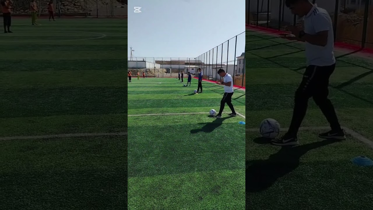 Futbol mashg'ulotidan qisqa vedio rolik. 