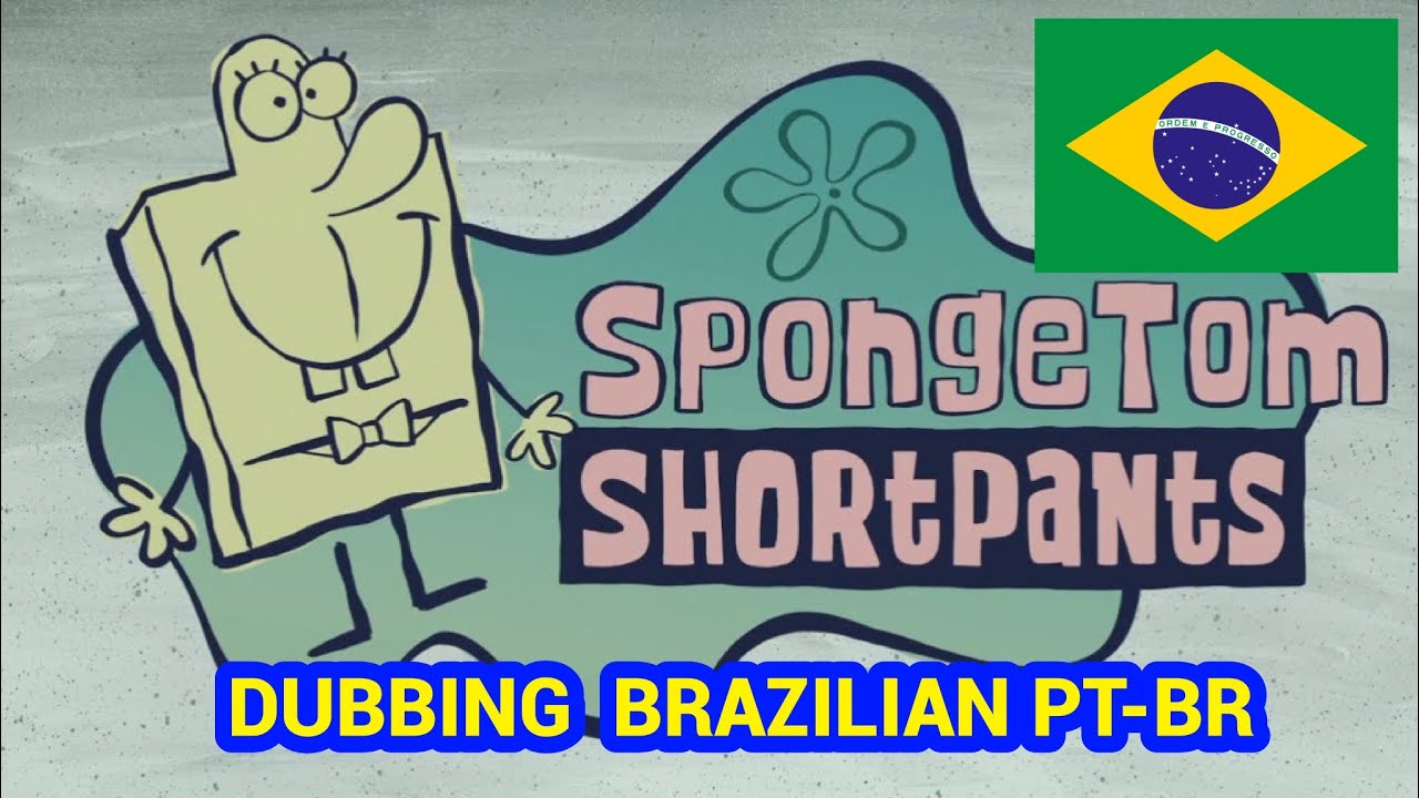 ABERTURA ESPECIAL PTBR : Tom Esponja Calça Curta - BOB ESPONJA CALÇA QUADRADA
