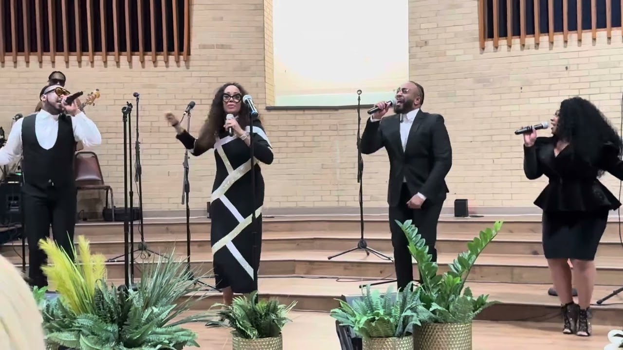 Dr. Judy McCallister leading “To Our God”