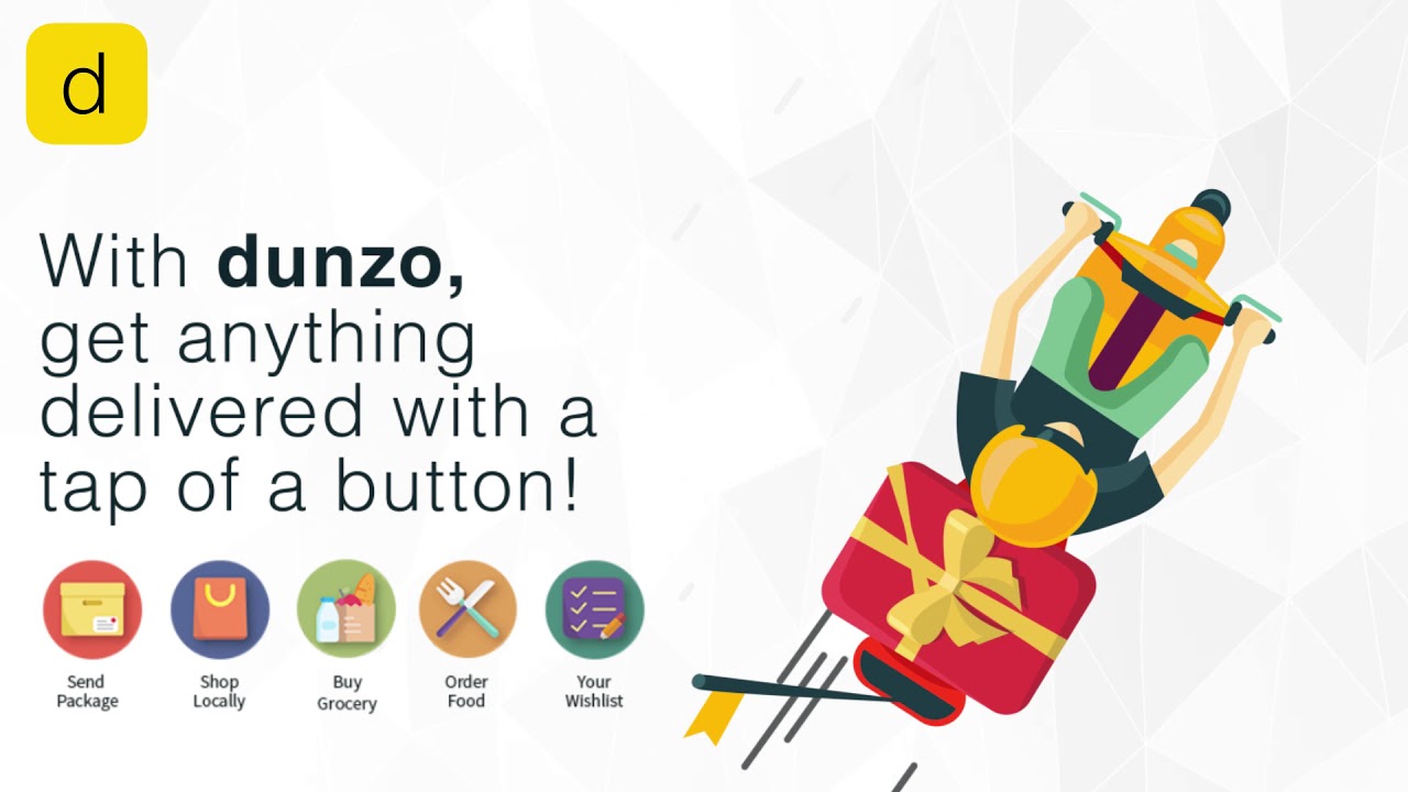 dunzo - Get anything delivered with a tap of a button!