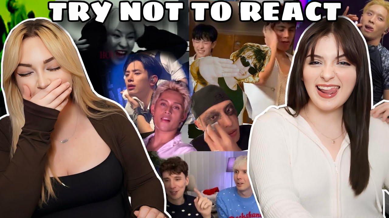 TRYING NOT TO REACT TO OUR TIKTOK VIDEOS (K-pop, SB19, DJO, The Basement Yard) | Lex and Kris