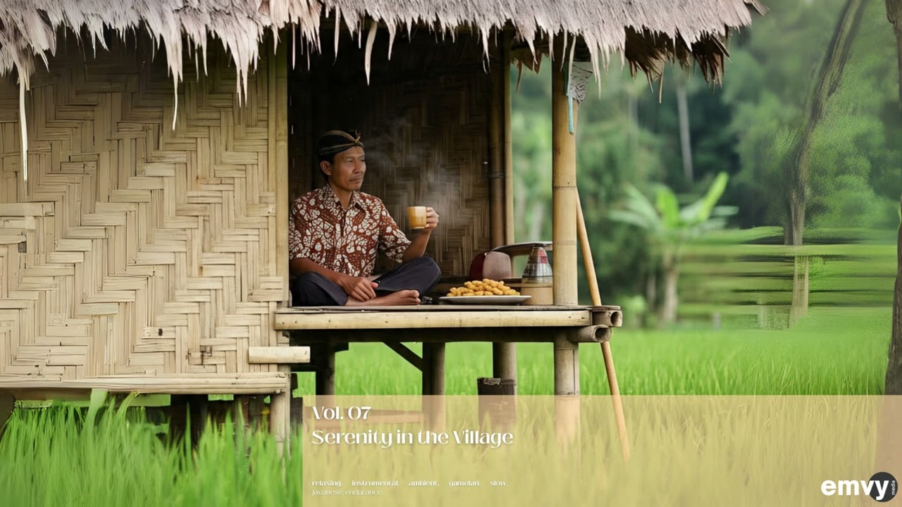 Vol. 07 - Serenity in the Village - Chill Relax Javanese Music #javanesemusic #relaxing