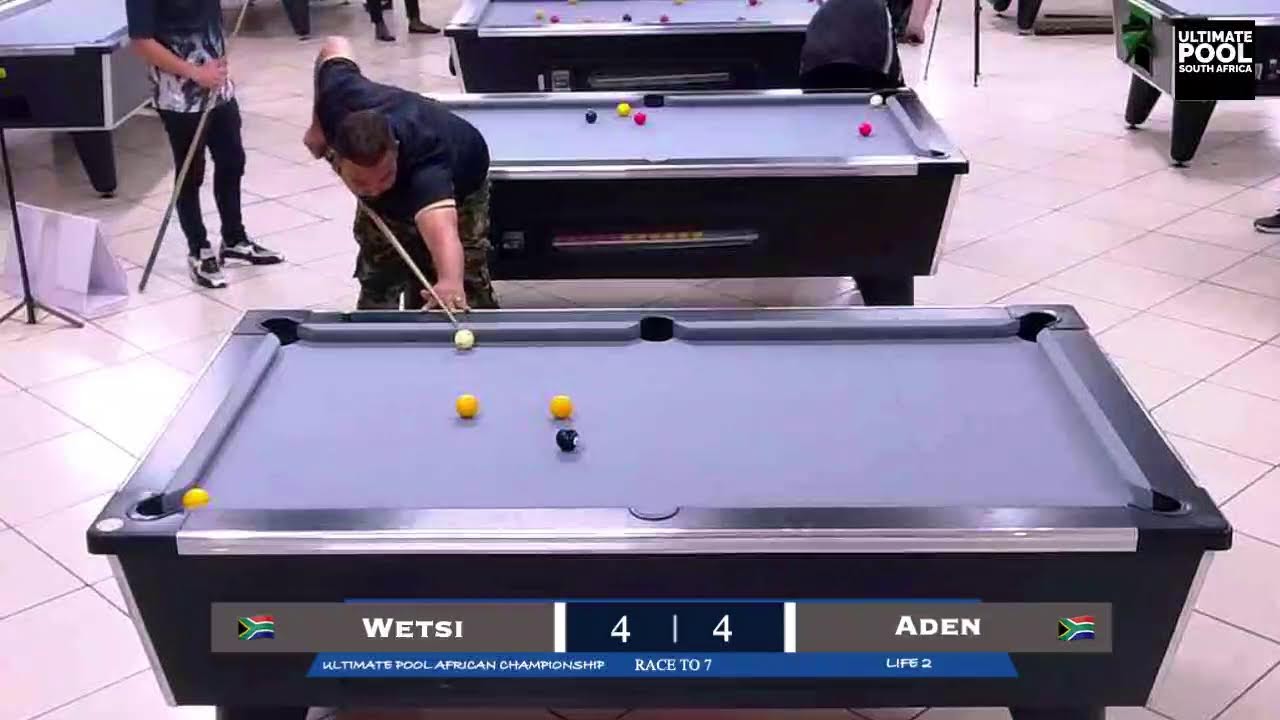 Ultimate Pool African Championships   Mens Singles Life 2   Aden vs Wetsi