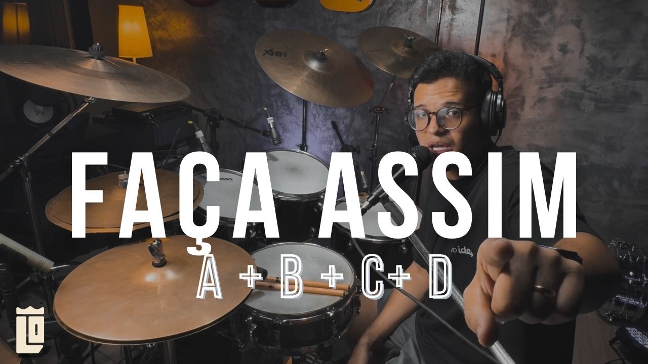 A forma mais FÁCIL de criar viradas na bateria