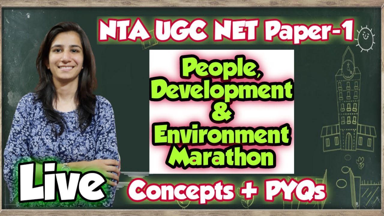People, Development and Environment Marathon-6 | NTA UGC NET Paper-1 | Inculcate Learning | Ravina