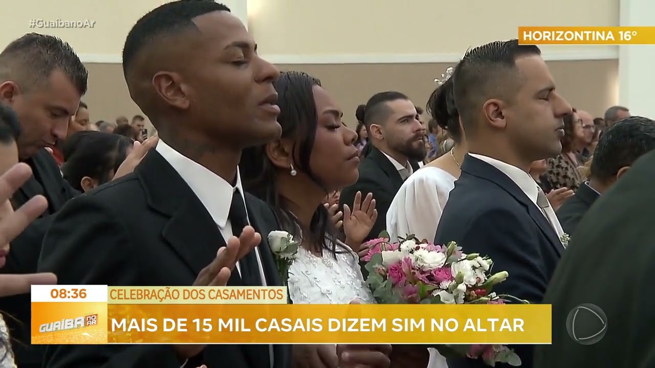 Casamento coletivo Universal! 10 de maio de 2025! Catedral