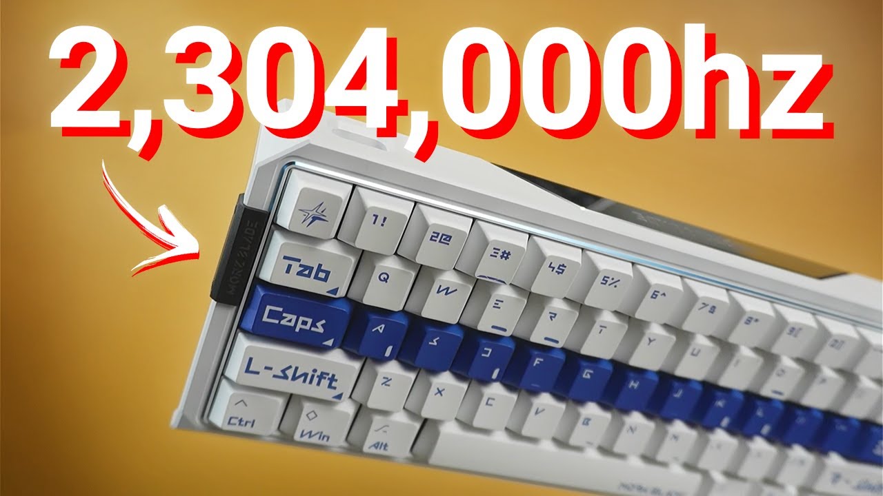 2.3 MILLION Hz Magnetic Keyboard?! (Morkblade MK60 Review)