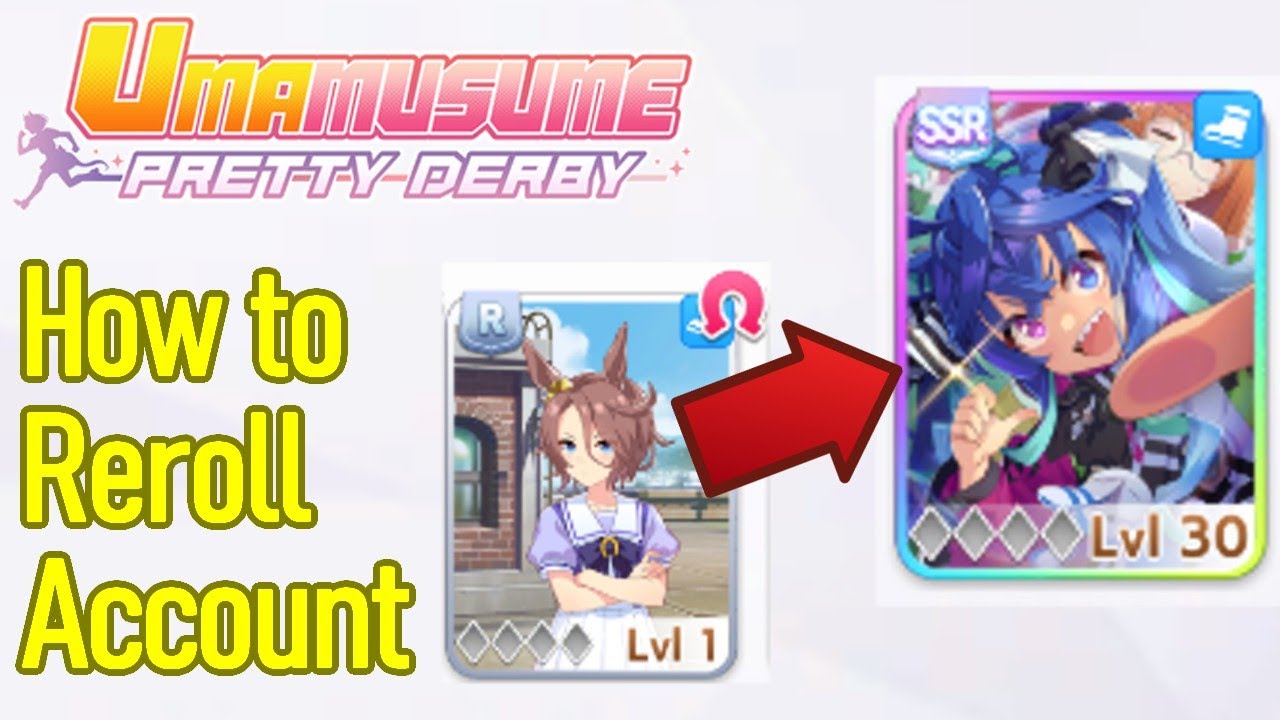 Uma Musume reroll guide, how to reroll account with a save slot backup, best start strategy