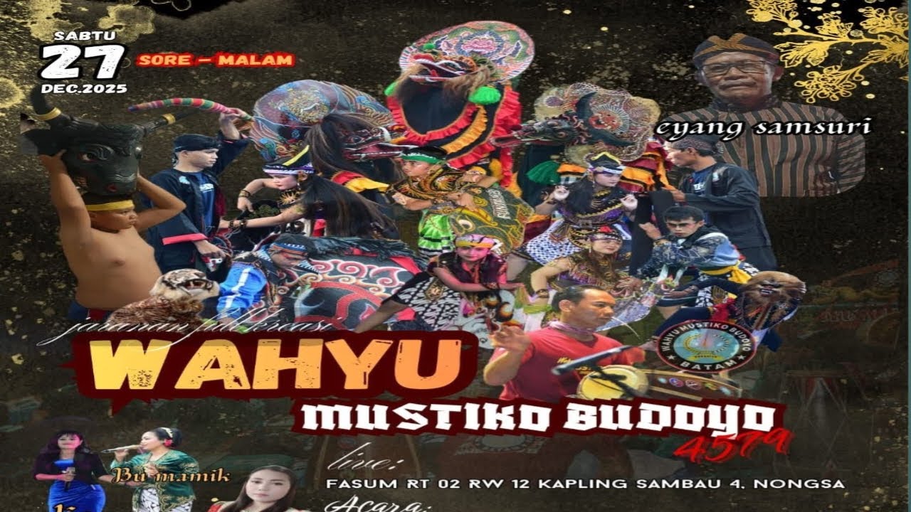 🔴live streaming mlam ini jaranan Wahyu Mustiko Budoyo lokasi Nongsa sambau ❗ful babak