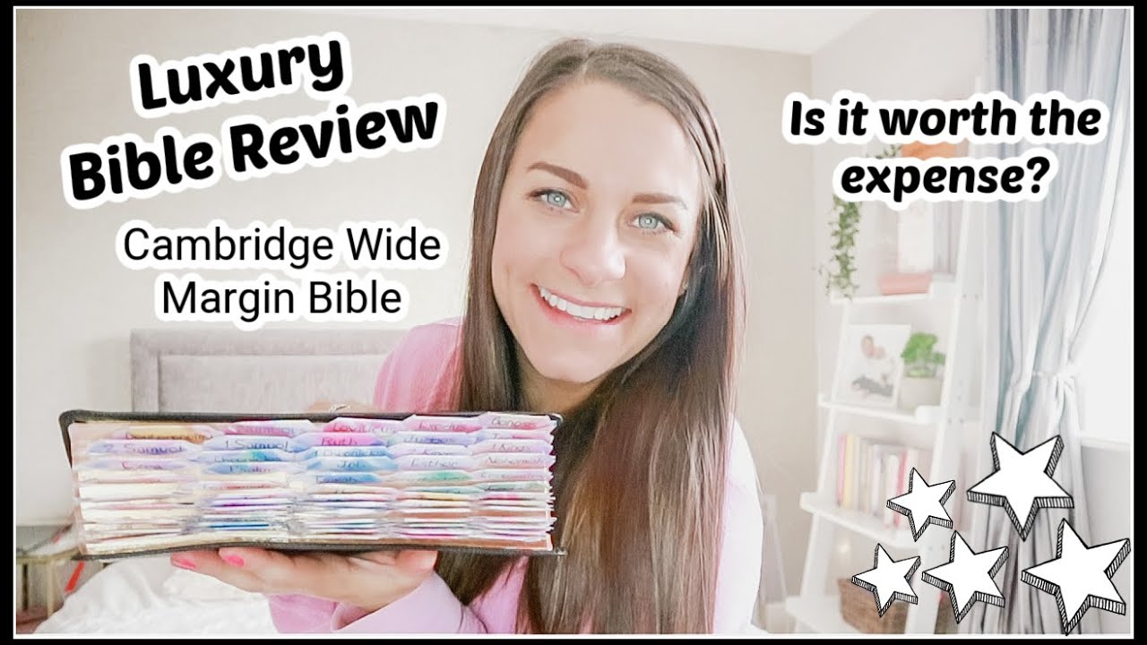 ОБЗОР БИБЛИИ - ESV Cambridge WIDE MARGIN: СТОИТ ЛИ ЭТО ЦЕНЫ? РОСКОШНАЯ БИБЛИЯ