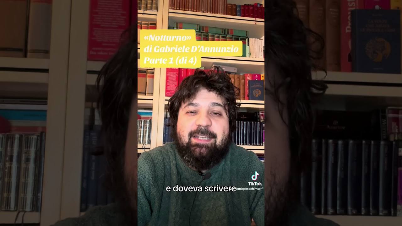 Parliamo del «Notturno»  di Gabriele d'Annunzio – Parte 1