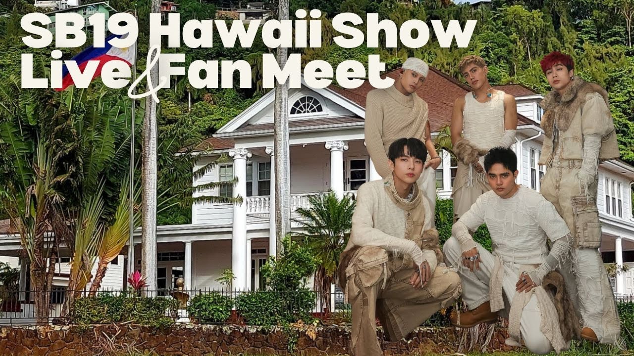 SB19 Hawaii Show Live and SAW Fan Meet