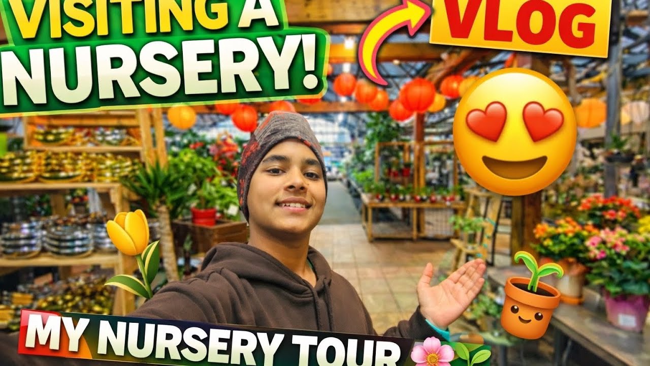 Visiting A Plant Nursery 🌿 | My Nursery Tour 😍