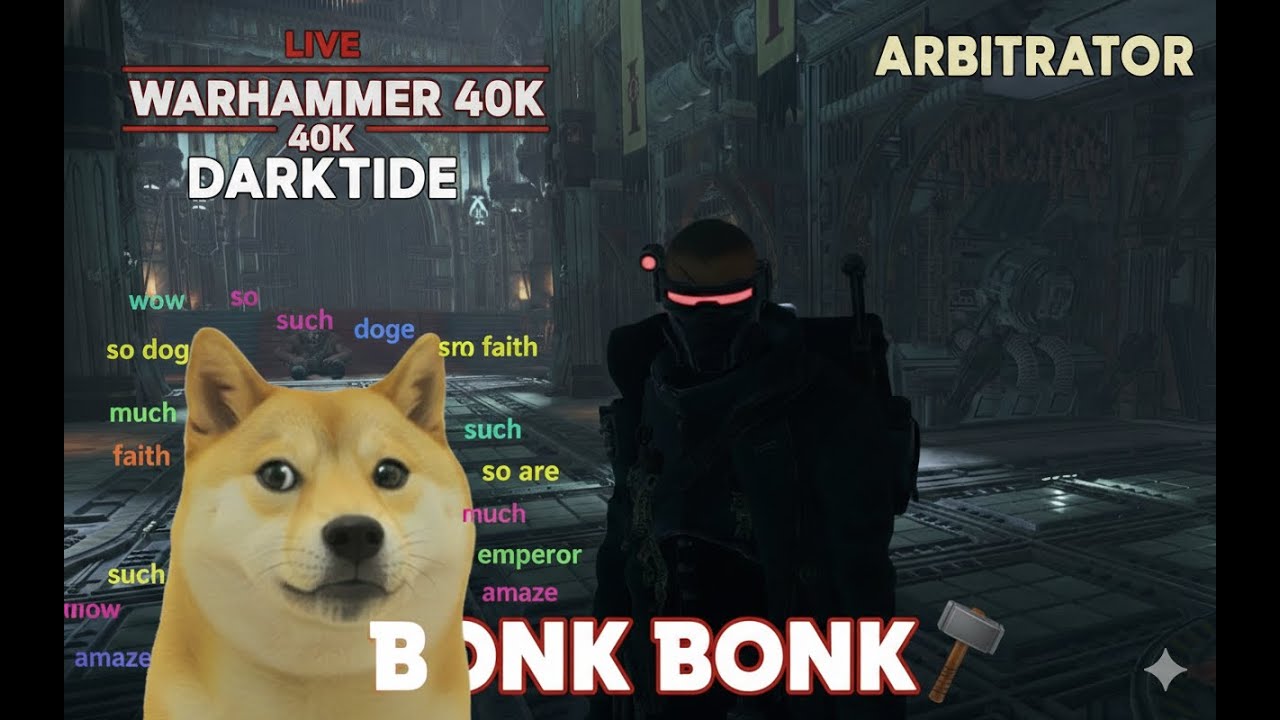🔴LIVE Warhammer 40k Darktide 12