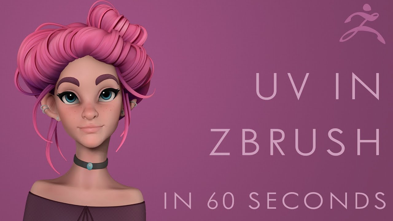 Как делать UV-развертку в ZBRUSH — 60-секундный урок