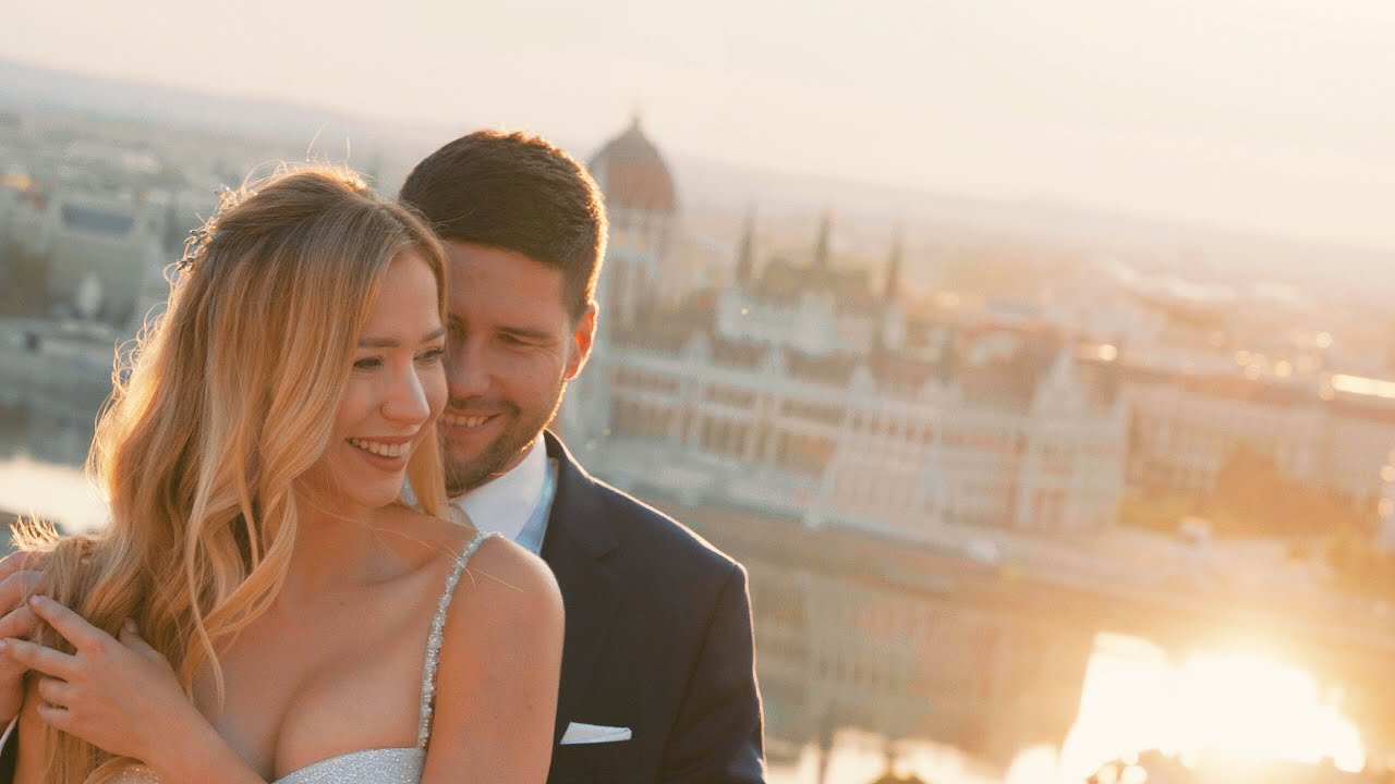 Love at sunrise in Budapest / R&eacute;ka & Norbert / Wedding teaser 4K