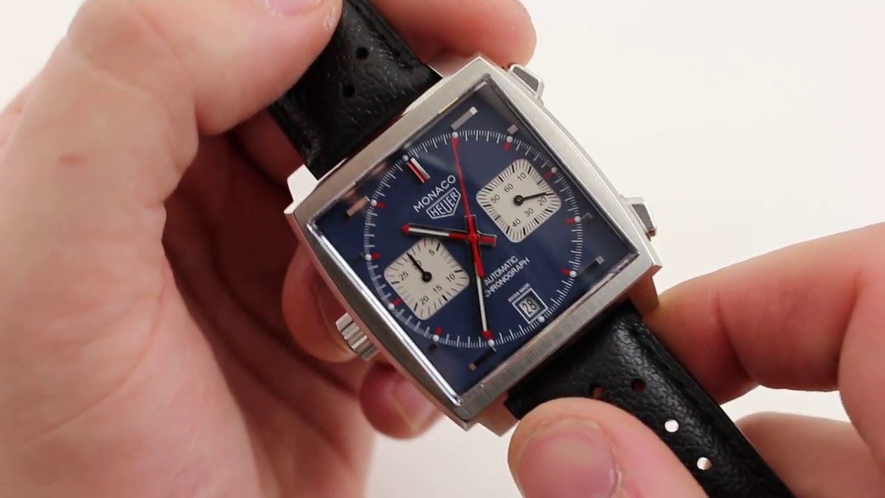 Обзор роскошных часов Tag Heuer Monaco Caliber II 