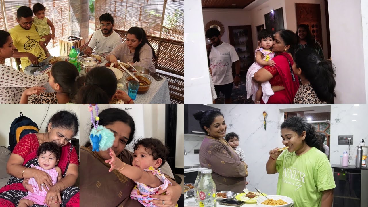ANUSHA MIA STAYED WITH US - GET TOGETHER WITH FAMILY - Whole Family Lunch & Dinner Virundhu