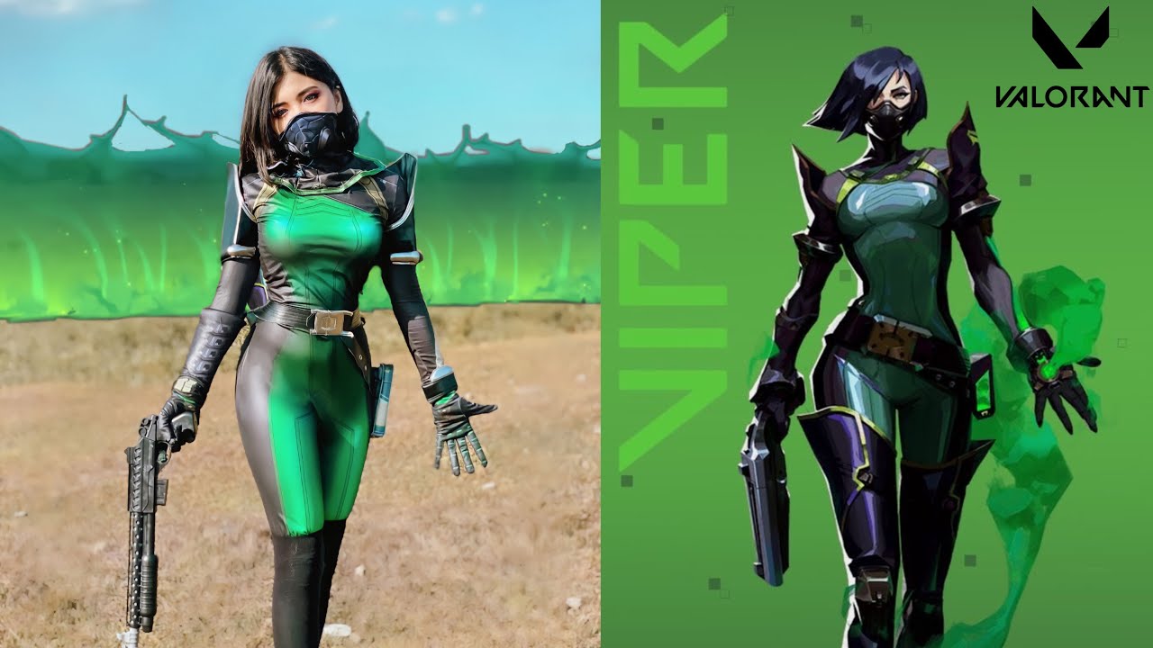 VIPER MAKEUP COSPLAY | Valorant