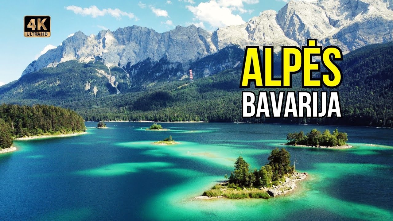 Alpės. Gražiausi žygiai tarp Bavarijos ežerų, kalnų ir jaukių vokiškų miestelių.