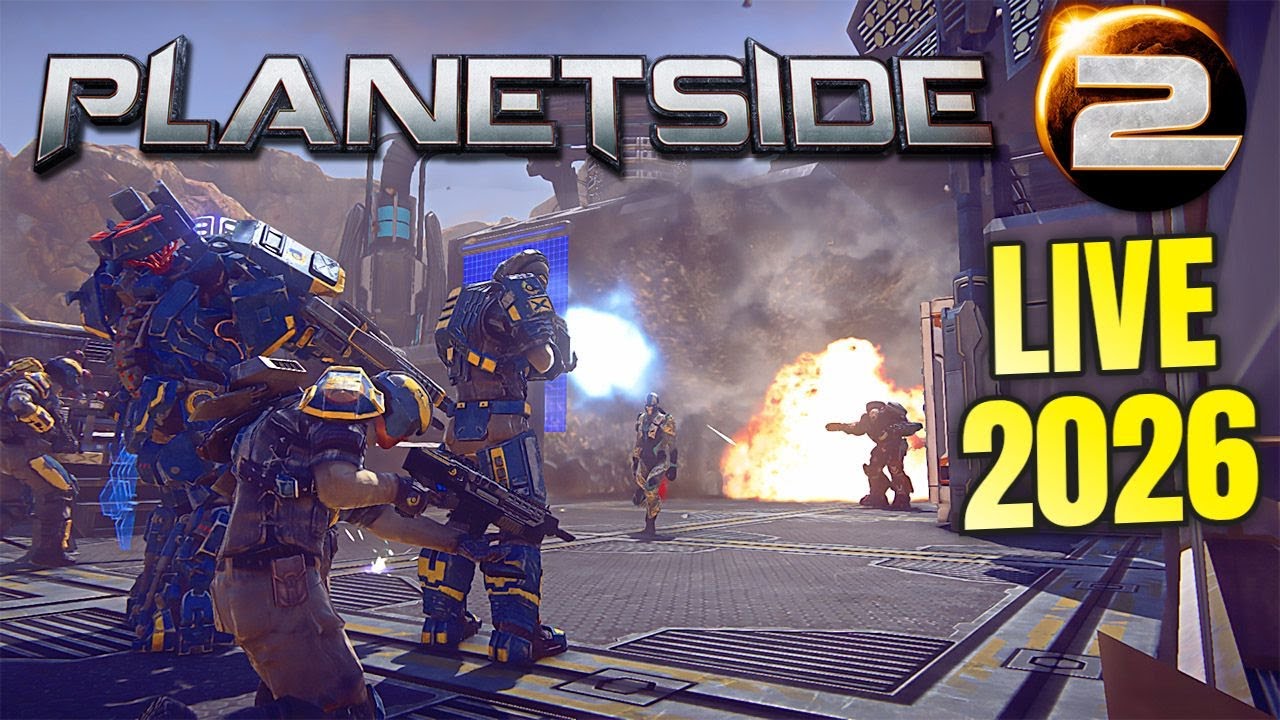 Jumping Back Into Planetside 2 – Live in 2026!