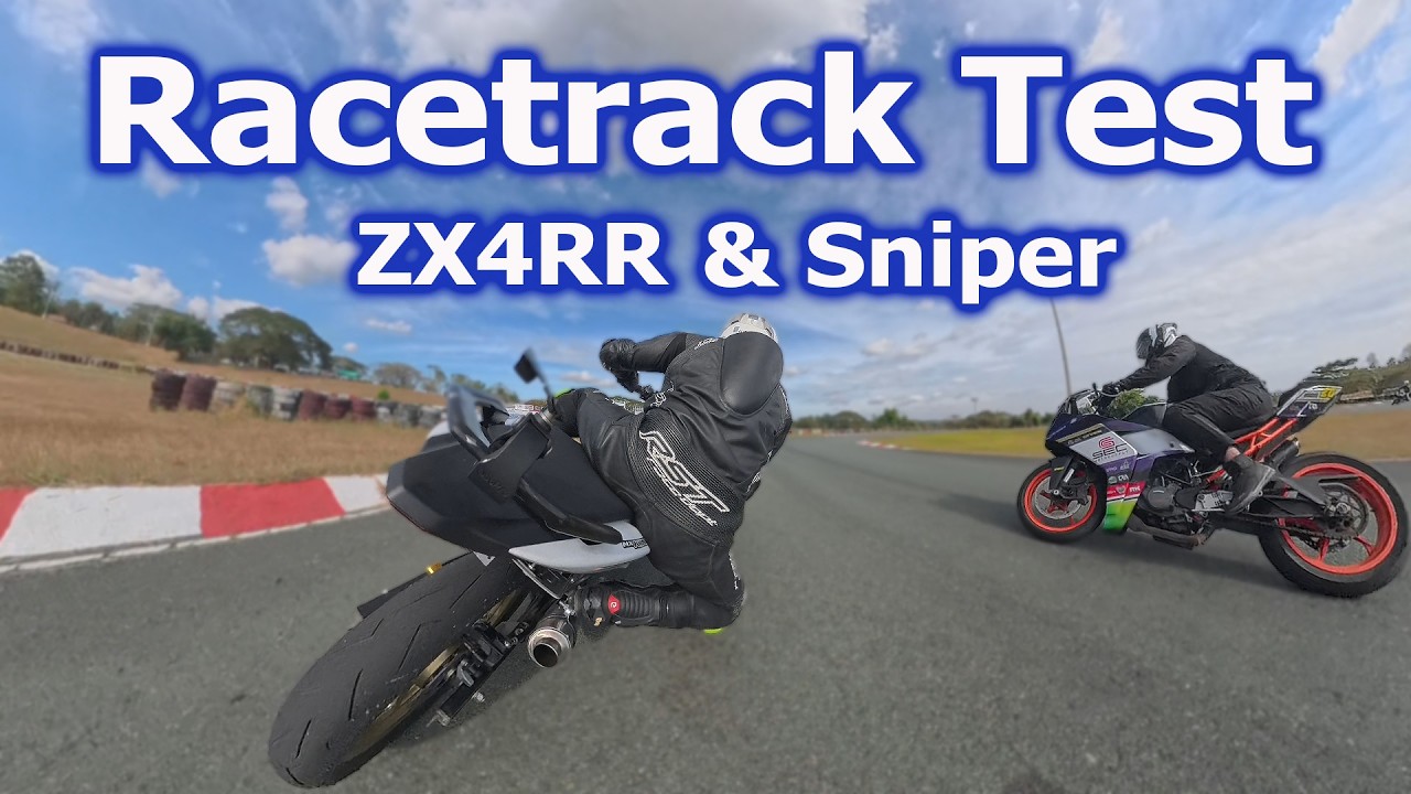 Best Bikes For Training Sa Racetrack | ZX4RR & Sniper 155 Build Track Test