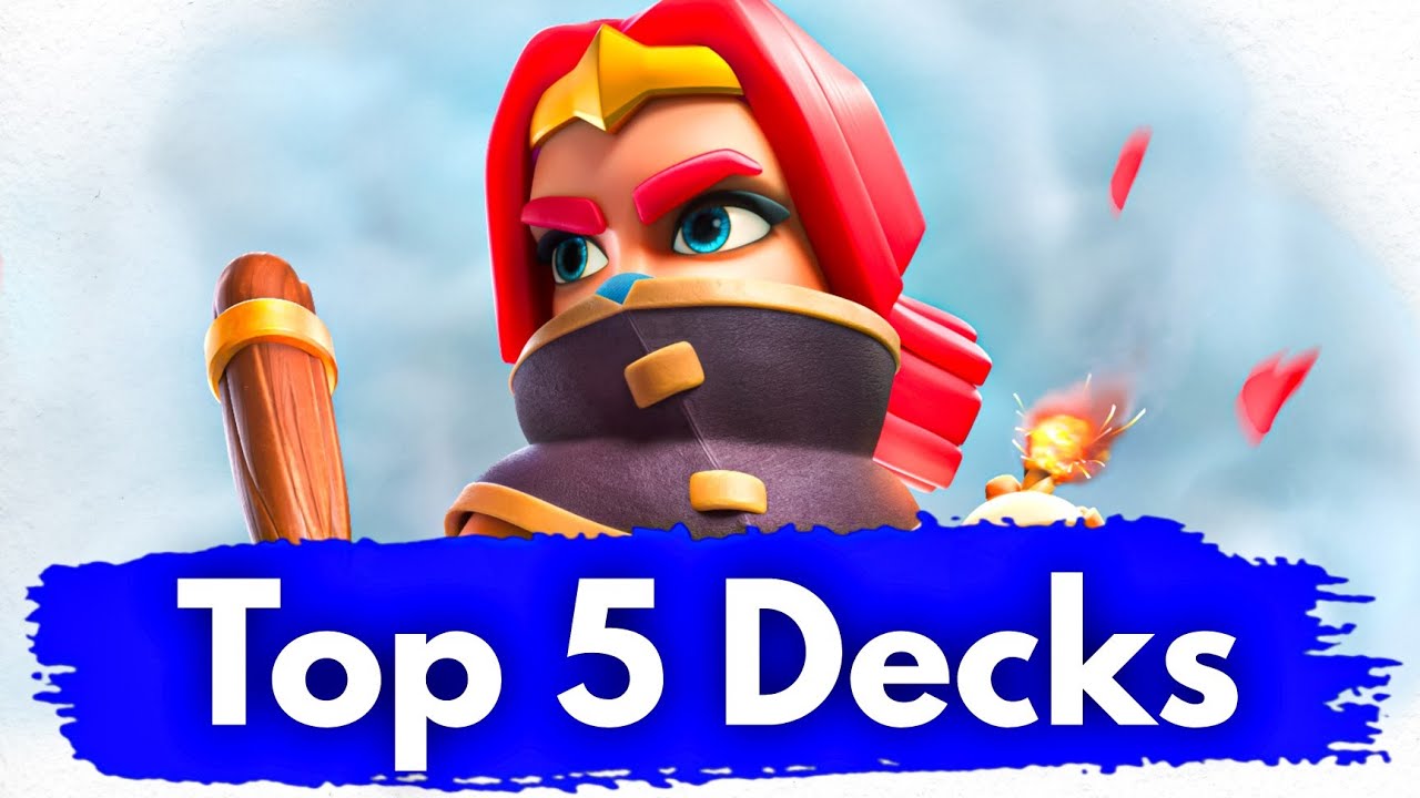 TOP 5 BEST Boss Bandit Decks in Clash Royale