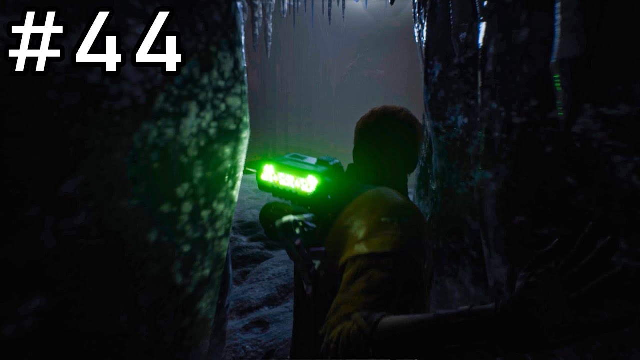 Star Wars Jedi Fallen Order - Walkthrough #44 [Leaving the Crystal Caves]