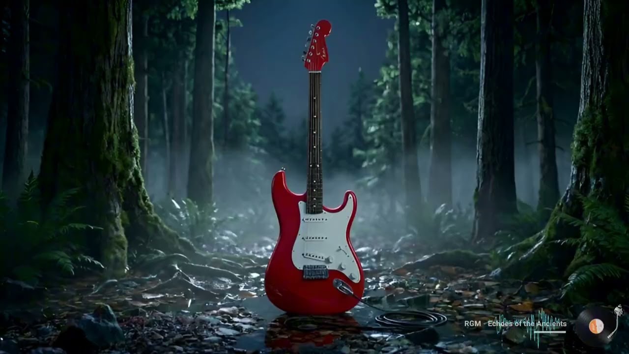 Epic Melodic Electric Guitar Instrumental | Echoes of the Ancients (Fantasy RPG Music)