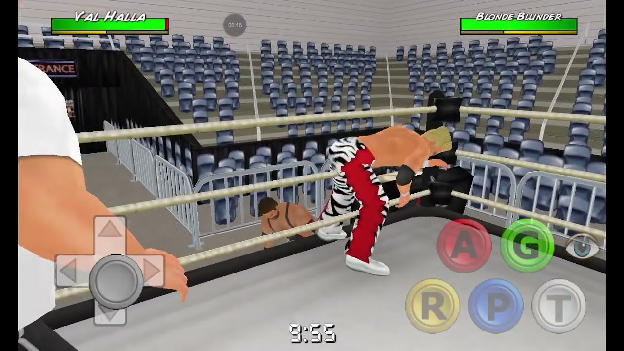 Patrb3 playing wrestling empire 