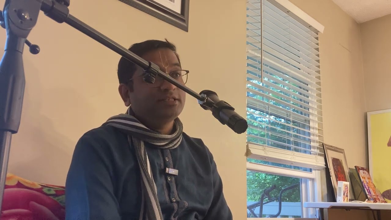 Class by Hari Prasad Prabhu | Śrīla Rūpa Gosvāmī's Śikhariṇī
