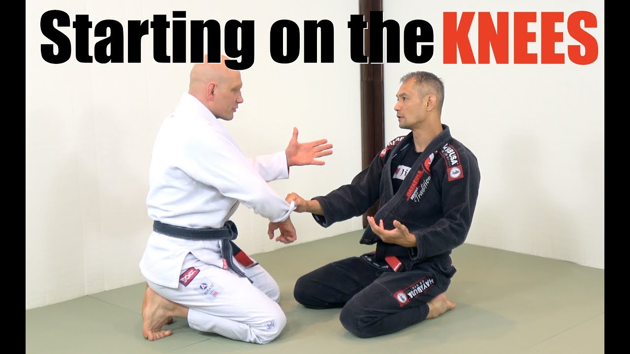 What To Do When You're Starting BJJ Sparring On Your Knees