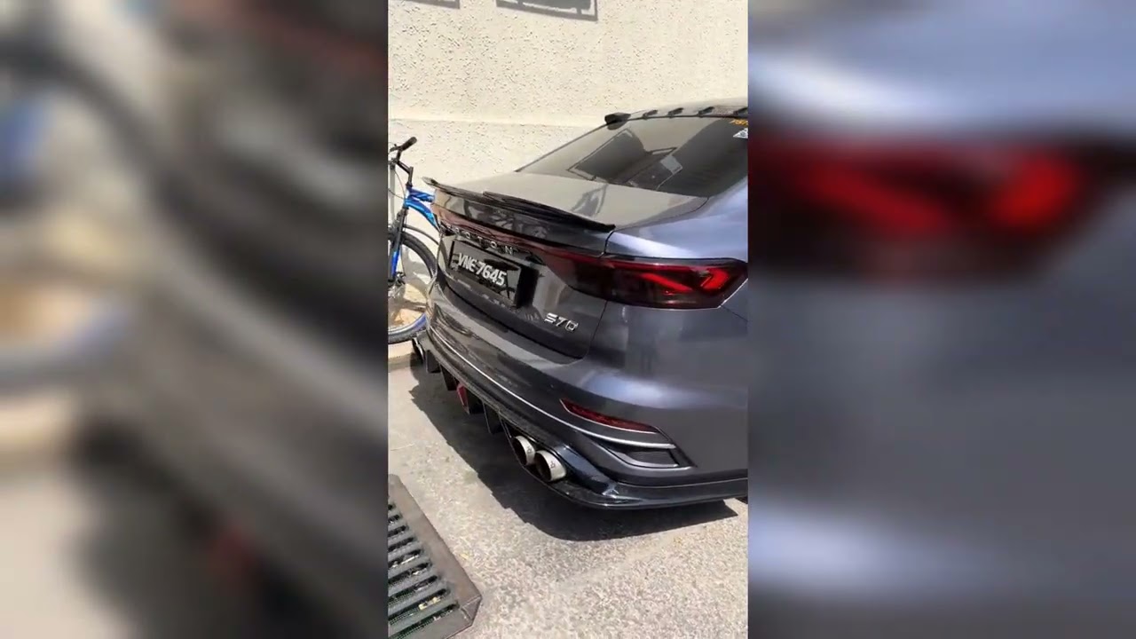 PROTON X50 n S70 EXHAUST MODS SOUND INSANE