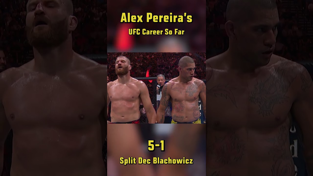 Alex Pereira's UFC career so far!!! 😤 #UFC313