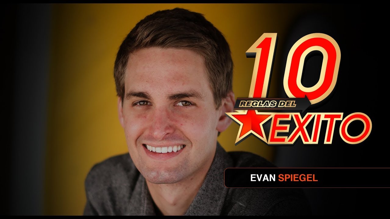 Evan Spiegel - Sus 10 Reglas del &Eacute;xito (Subtitulado)