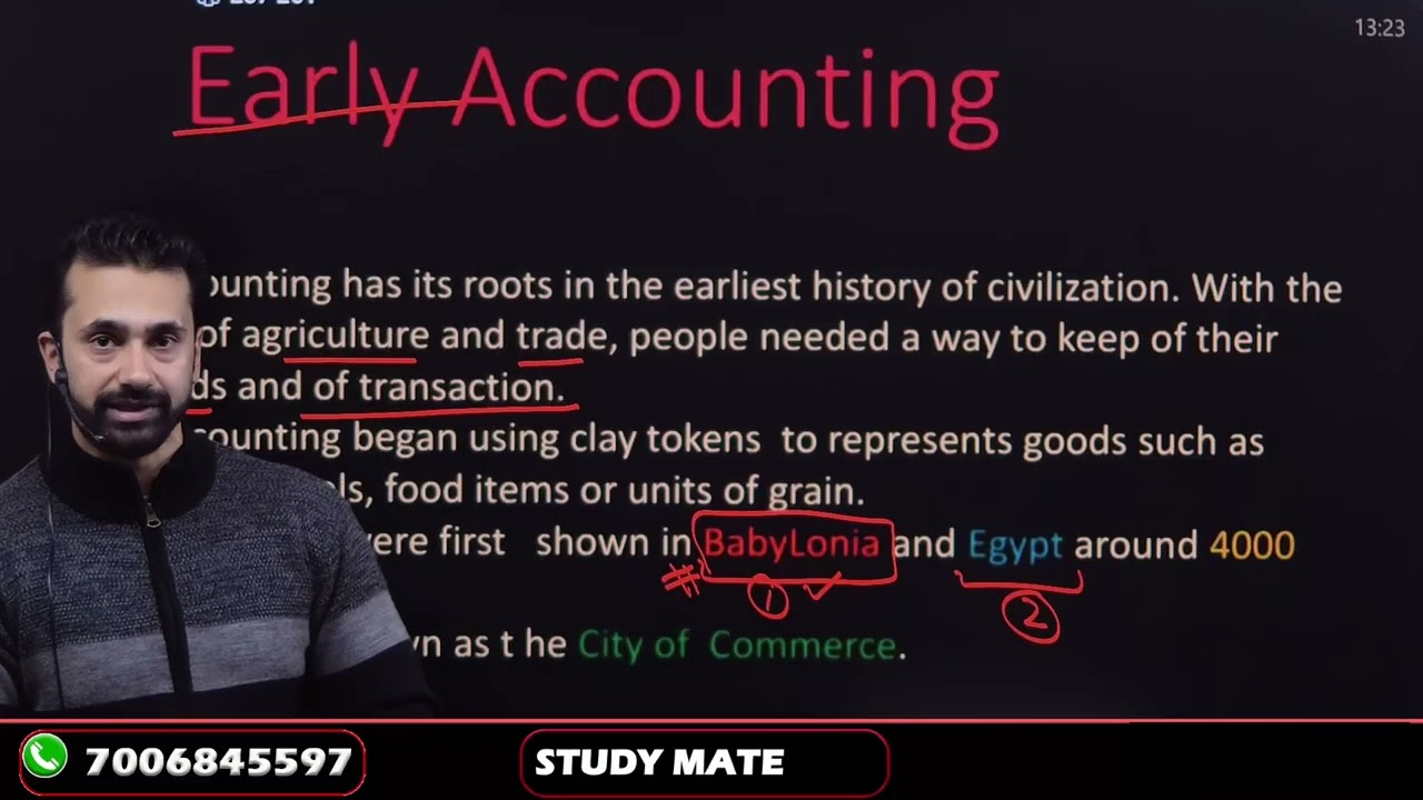 Demo Lecture  1:- Development in Accounting || by Hitesh Mahajan || 