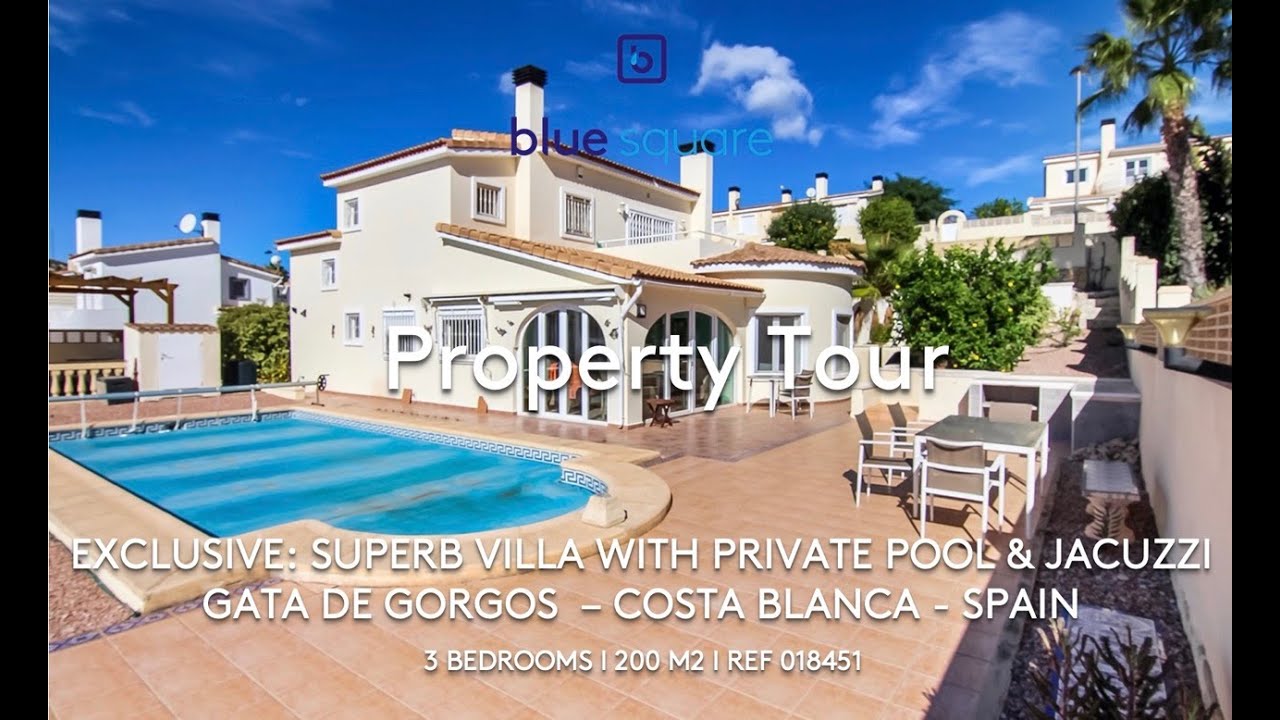 Exclusivity: villa for sale with heated pool, jacuzzi in Gata Residential I BLUE SQUARE I REF018451