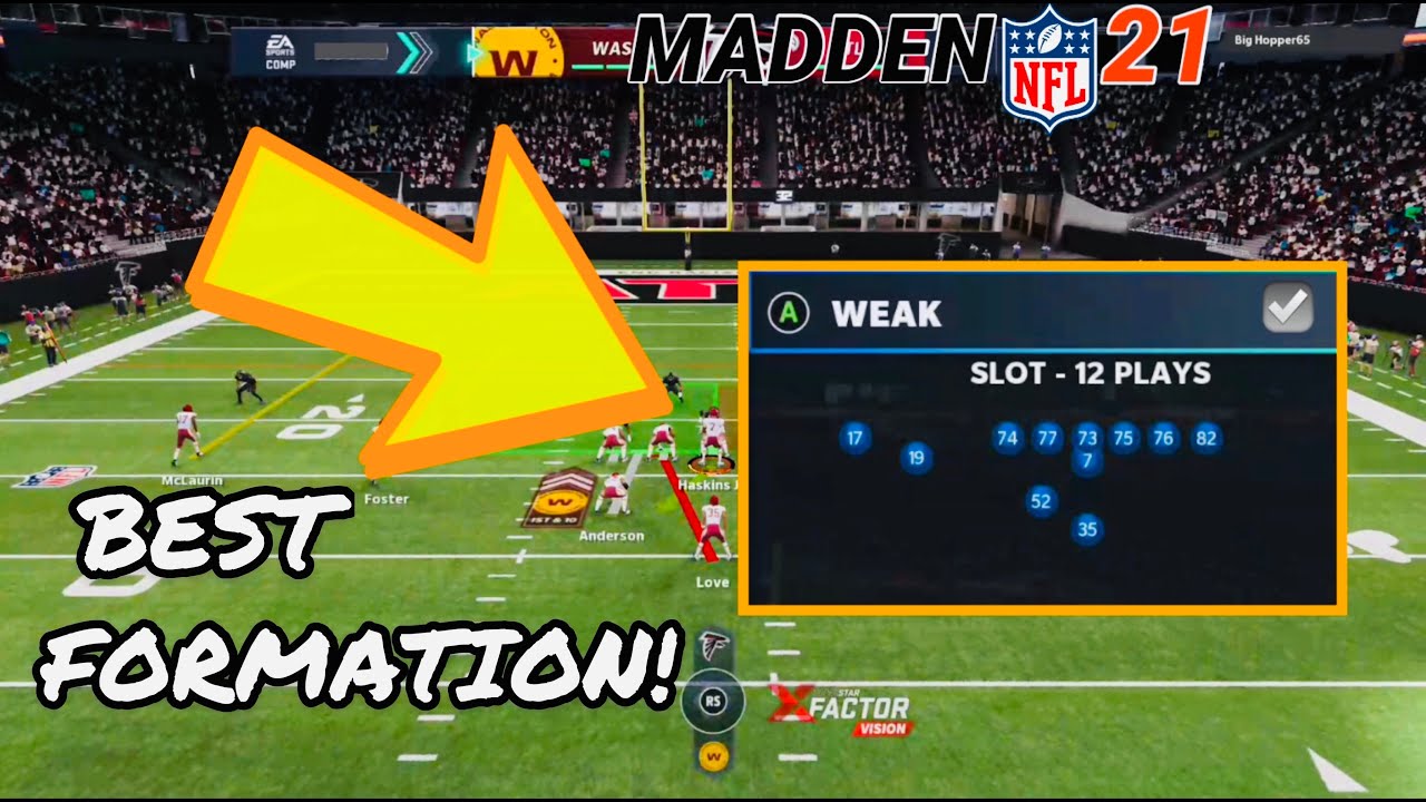 Madden 21 Unstoppable Offense Washington Best Playbook I Will Rank #1 Fast Madden 21 Tips | TMQ #53
