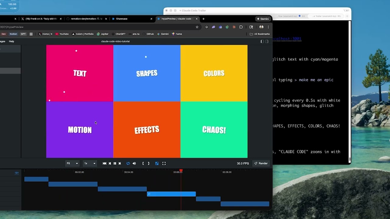 make animations with claude code