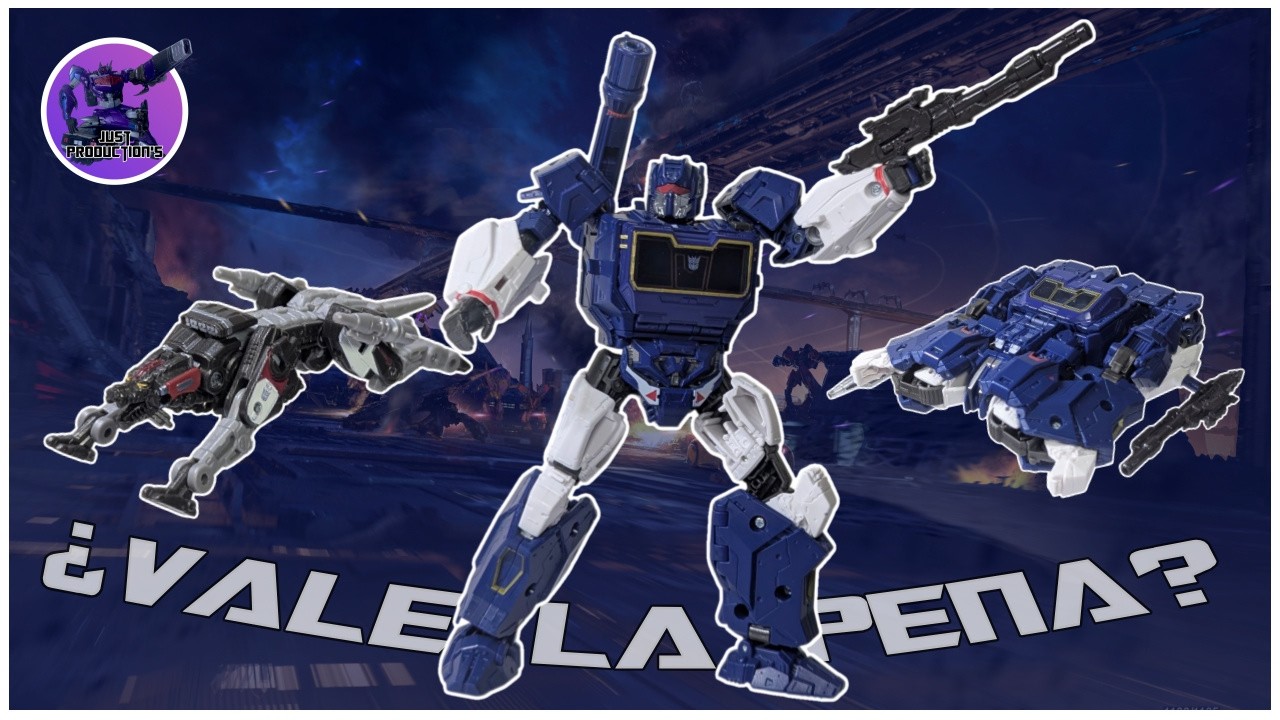 Vale la pena este conjunto? / Analisis de #soundwave Transformers Studio Series #83 #reviewenespañol