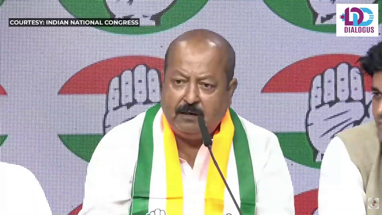 LIVE: Big Political Entry in Congress | Key UP Leader Joins Party at AICC Headquarters
