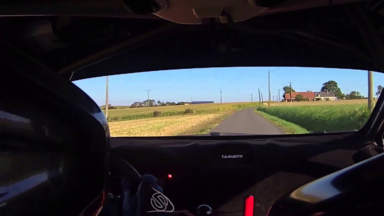 Caméra Embarquée Pierre Roché - ES3 Savigny - Rallye Coeur de France 2015  - Fiesta WRC