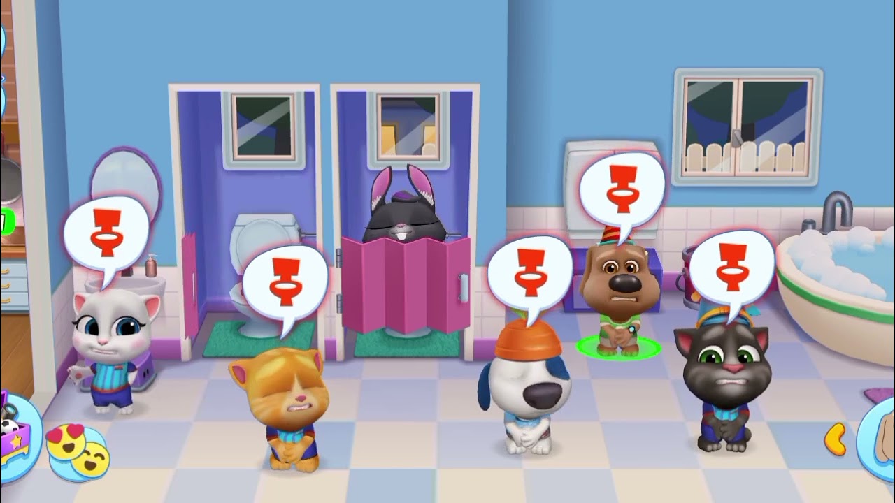 Talking tom friends 