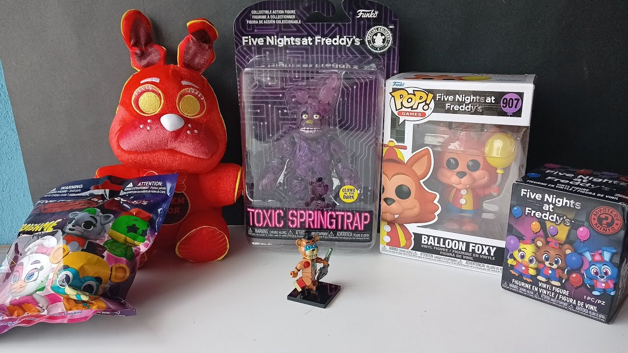 Unboxing Fnaf Springtrap Foxy Bonnie ETC | Funko Lego Sorpresas