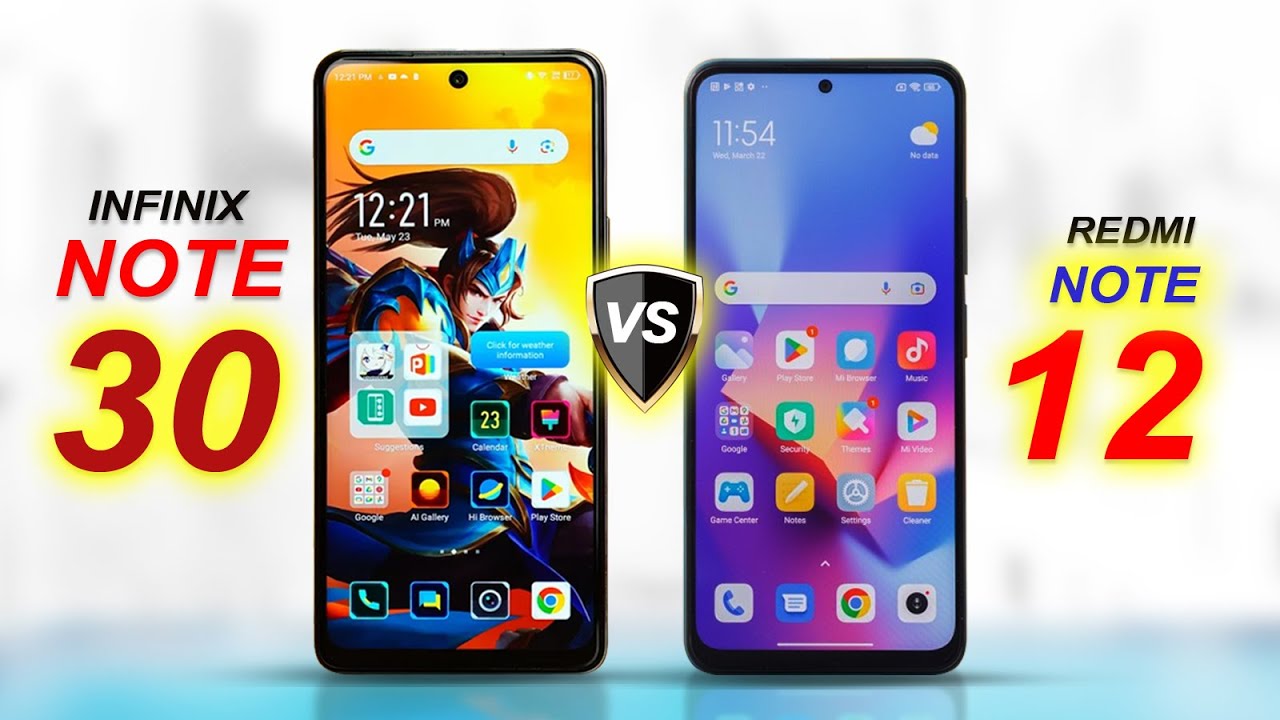 Infinix Note 30 vs Redmi Note 12 | FULL SPECS COMPARISON