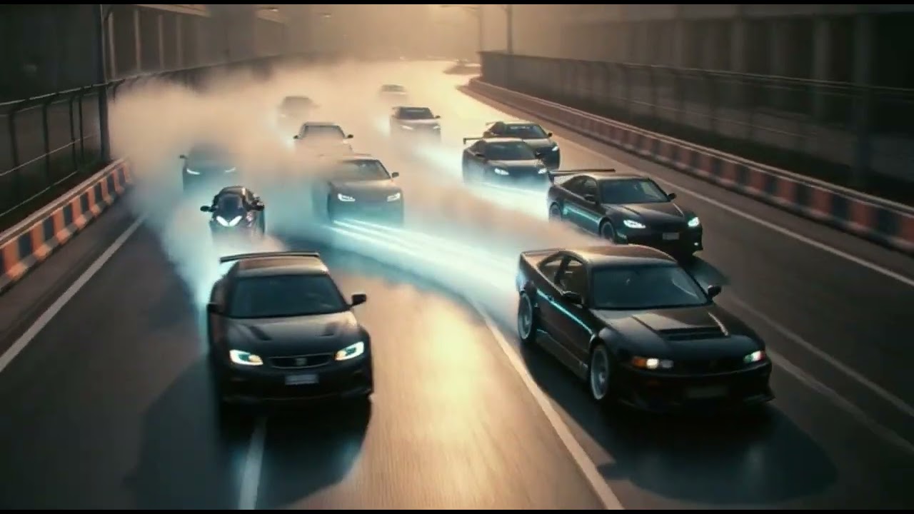 Riding the Thunder #StreetRacing #FastAndFurious Style #CinematicMusicVideo #MetalMusic #RockMusic
