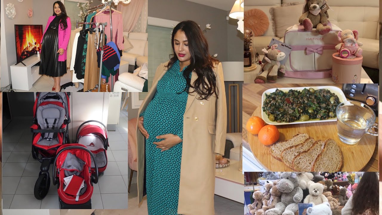 يوم الولادة مع أخر أيام للحمل ?(Organisation;Recette;Lookbook...)
