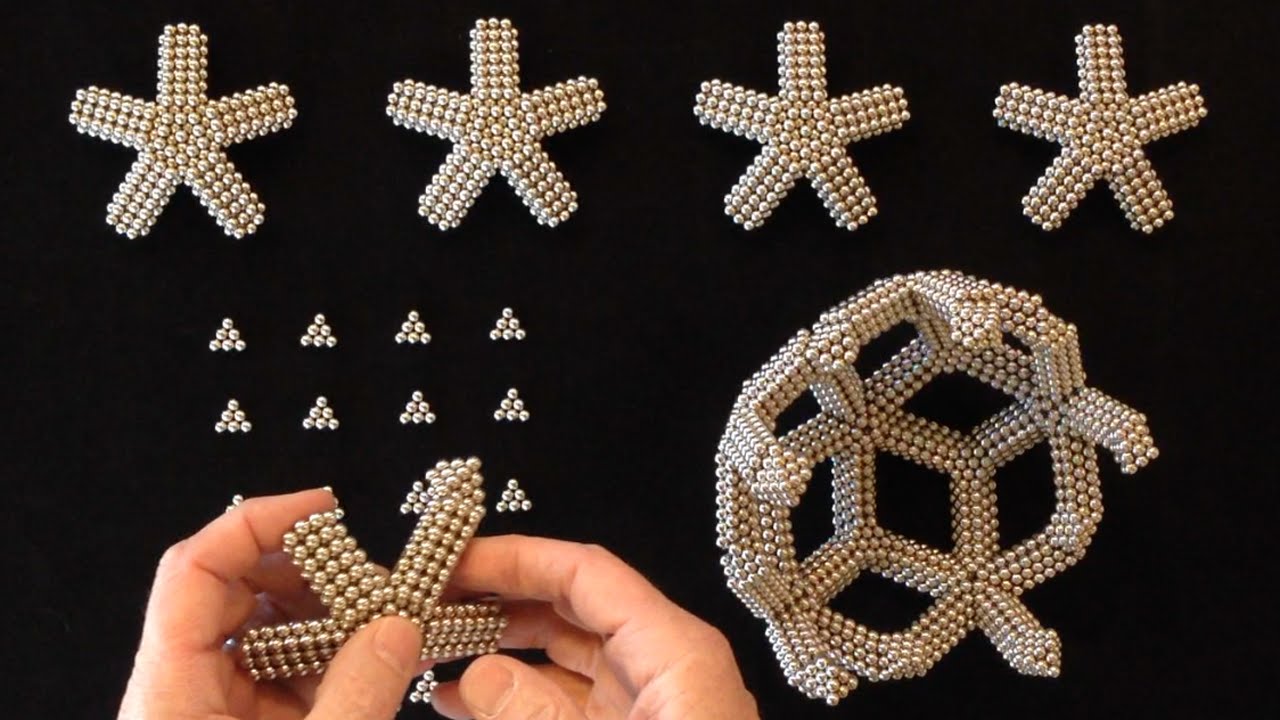 Mathnetism's Rhombic Triacontahedron (Zen Magnets)