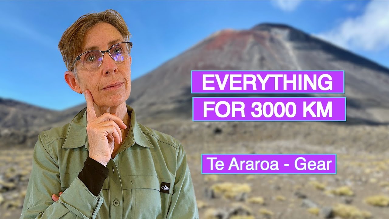 What I'm taking to walk 3000 km across New Zealand - Te Araroa 🥾 🛶 🥾