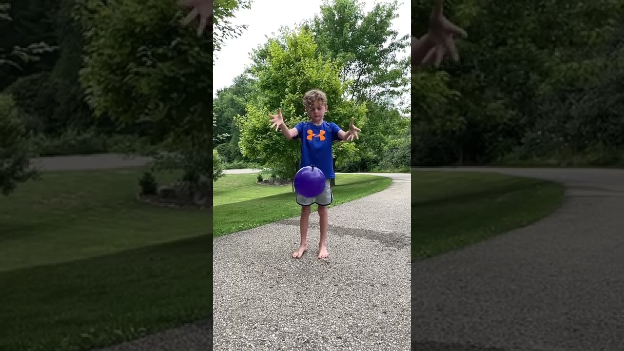 Water balloon fail